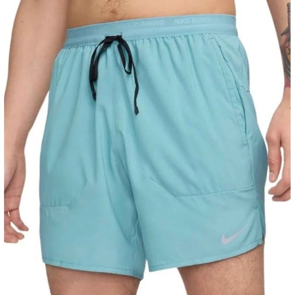 Nike Running Shorts Mens Lightweight Teal Activewear Athletic Gym Workout Medium